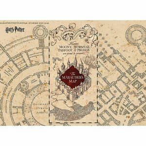 Podkładka dla dzieci Harry Potter Marauders Map, 42 x 30 cm obraz