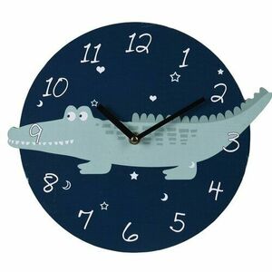 Zegar ścienny Krokodyl, śr. 28 cm obraz