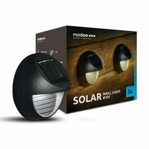 Modee solarna lampa ścienna LED ML-WS101, 2 szt. obraz