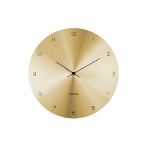 Karlsson 5888GD Designerski zegar ścienny, 40 cm obraz