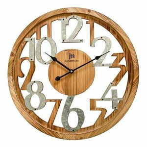 Lowell 21538 Designerski zegar ścienny śr. 50 cm obraz