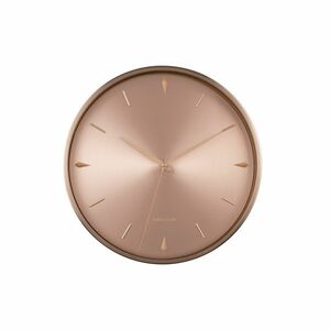 Karlsson 5896RG Designerski zegar ścienny, 30 cm obraz
