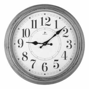 Lowell L00889G Designerski zegar ścienny śr. 36 cm obraz