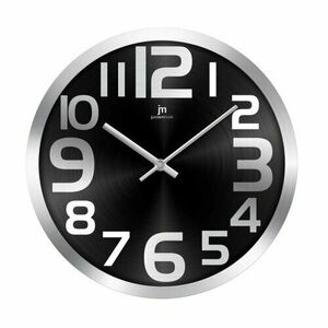 Lowell 14972N Designerski zegar ścienny śr. 29 cm obraz