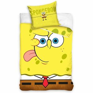 Pościel dziecięca Sponge Bob Emoji, 140 x 200, 70 x 90 cm obraz