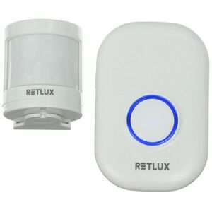 Retlux RDB 113 czujka PIR z baterią guzikową 3 V, zasięg 100 m obraz
