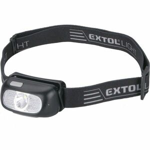 EXTOL - LIGHT Akumulatorowa latarka czołowa CREE XPG, 130 lm obraz
