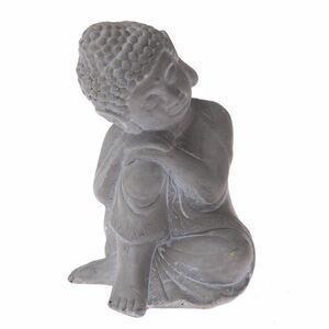 Figurka betonowa Buddha, 16 x 11 cm obraz