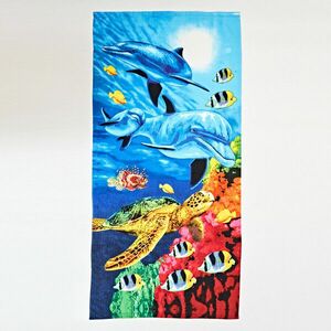 Ręcznik kąpielowy Podwodny świat obraz