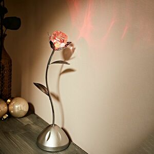 Lampka LED zmieniająca kolory Róża obraz