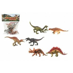Dinozaur plastikowy 15 - 16 cm 6 szt. obraz