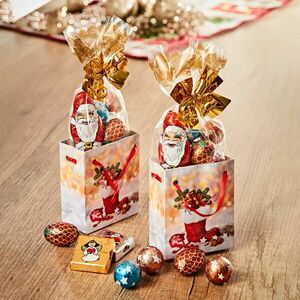 2 świąteczne torby na prezenty "Buty Świętego Mikołaja" obraz