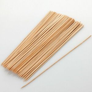 Bambusowe patyczki do szaszłyków 30 cm obraz
