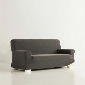 Elastyczny pokrowiec na fotel i sofę, melanżowy żakard obraz