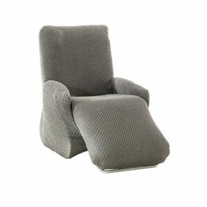 Bi-elastyczny pokrowiec na fotel wypoczynkowy, geometryczny wzór obraz