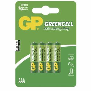 Baterie GP Greencell R03 (AAA), 4 szt. obraz