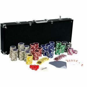 Zestaw do pokera, 500 żetonów Ultimate black obraz