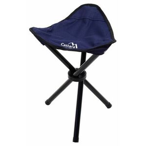 Składane krzesło kempingowe OSLO - niebieskie obraz