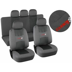 Pokrowce na siedzenia Airbag, szare, zestaw 9 szt. obraz