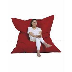 Poduszka do siedzenia MAXI, 180 x 140 x 30 cm, czerwona obraz