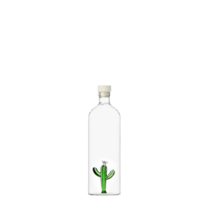 Butelka z zakrętką z zielonym kaktusem 1, 1 l obraz