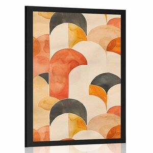 Plakat nowoczesne wzory Peach Fuzz obraz