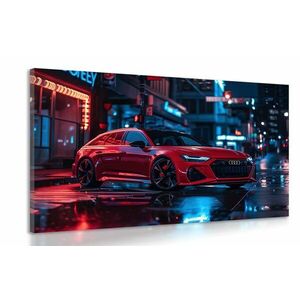 Obraz czerwone Audi - RS6 Legacy Edition obraz