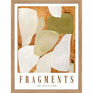 Plakat z ramą w zestawie 32x42 cm Fragments – Malerifabrikken obraz