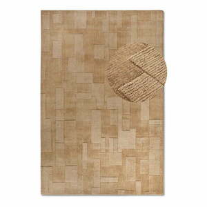 Beżowy wełniany dywan tkany ręcznie 80x150 cm Wilhelmine – Villeroy&Boch obraz