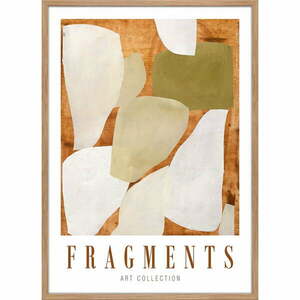Plakat z ramą w zestawie 52x72 cm Fragments – Malerifabrikken obraz