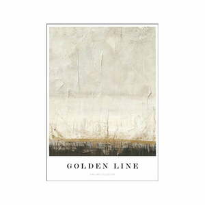 Plakat z ramą w zestawie 52x72 cm Golden Line – Malerifabrikken obraz