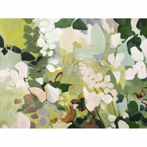 Obraz z ręcznie malowanymi elementami 90x118 cm Green Garden – Malerifabrikken obraz