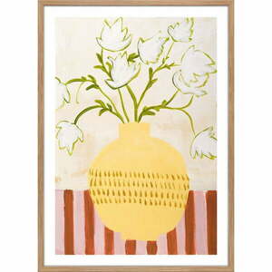 Obraz 52x72 cm Yellow Vase – Malerifabrikken obraz