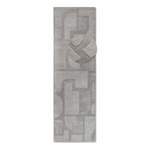 Szary wełniany chodnik tkany ręcznie 80x250 cm Alexis – Villeroy&Boch obraz