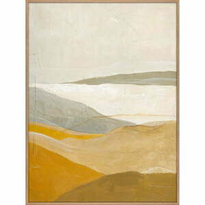 Ręcznie malowany obraz 90x120 cm Yellow Field – Malerifabrikken obraz
