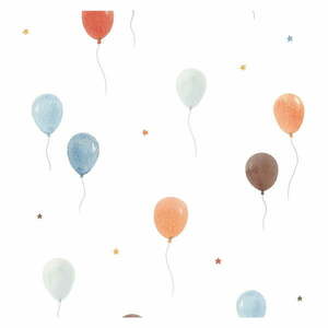 Tapeta dziecięca 10 m x 50 cm Flying Ballons – Lilipinso obraz
