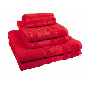 Forbyt, Ręczik lub ręcznik kąpielowy, New Bambus line, czerwony obraz