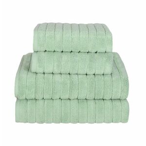 Ręcznik lub ręcznik kąpielowy, Mikrobawełna Deluxe, zielony obraz