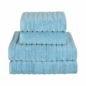 Ręcznik lub ręcznik kąpielowy, Mikrobawełna Deluxe, niebieski obraz