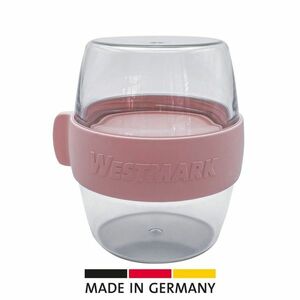 Westmark Dwuczęściowy pojemnik na przekąski MINI, 400 ml, różowy obraz