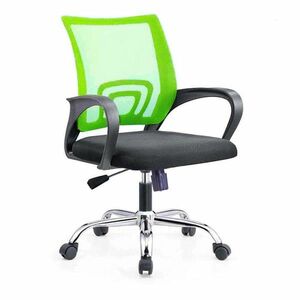 Krzesło biurowe, obrotowe-zielone obraz