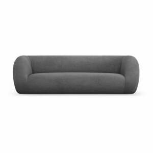 Szara sofa z materiału bouclé 230 cm Essen – Cosmopolitan Design obraz