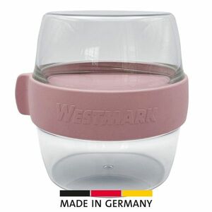 Westmark Dwuczęściowy pojemnik na przekąski MAXI, 700 ml, różowy obraz