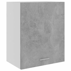 vidaXL Szafka wisząca, szarość betonu, 50x31x60 cm, płyta wiórowa obraz