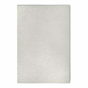 Kremowy dywan z mieszanki wełny tkany ręcznie 80x150 cm Pradesh Natural White – Elle Decoration obraz