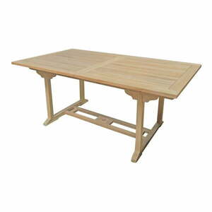 Stół ogrodowy z litego drewna tekowego 100x180 cm Solo – Garden Pleasure obraz