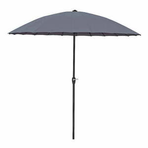 Szary parasol ogrodowy ø 260 cm – Garden Pleasure obraz