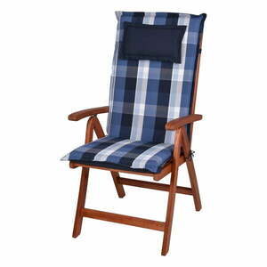Niebieski fotel ogrodowy 50x120 cm Hemsby - Sun Garden obraz