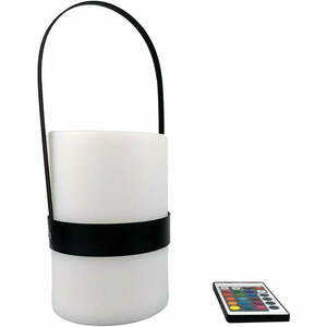 Czarny lampion LED (wysokość 15 cm) – Hilight obraz
