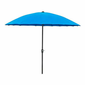 Niebieski parasol ogrodowy ø 255 cm – Garden Pleasure obraz